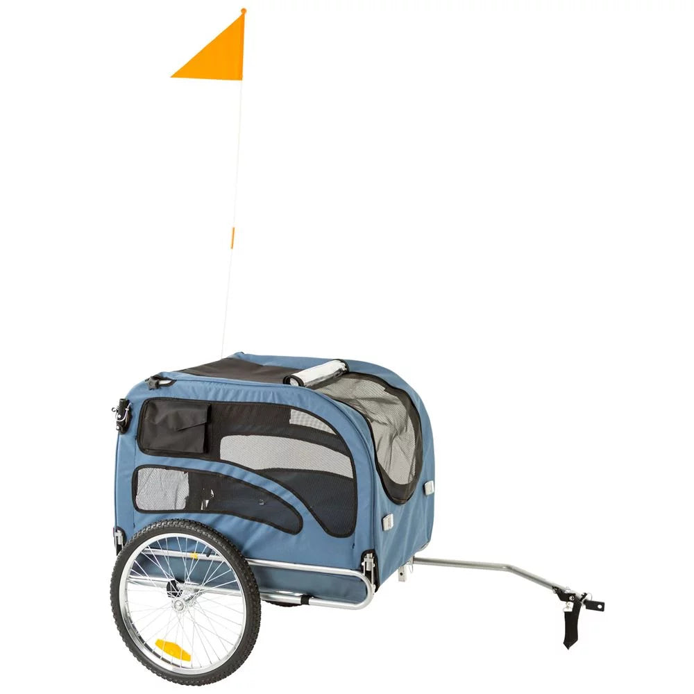 Blue Bicycle Dog Trailer Carrier S5504