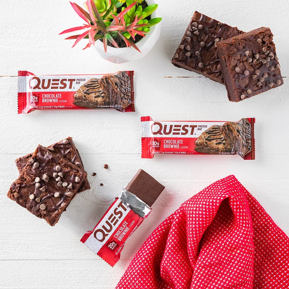 Chocolate Brownie 20g Protein Bar 12 Ct U136098