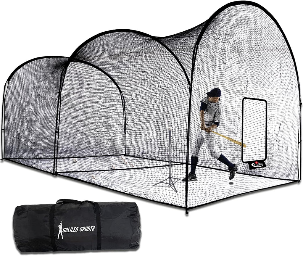 Portable Heavy Duty Baseball Softball Batting Cage Y45236