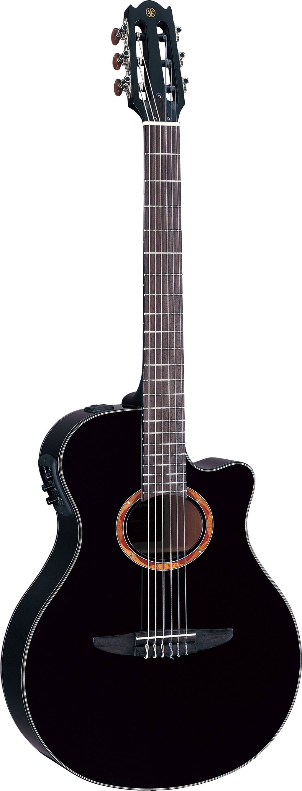 Black Acoustic-Electric Classical Guitar I661328