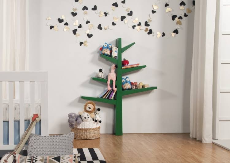 Green Bookcase O65871