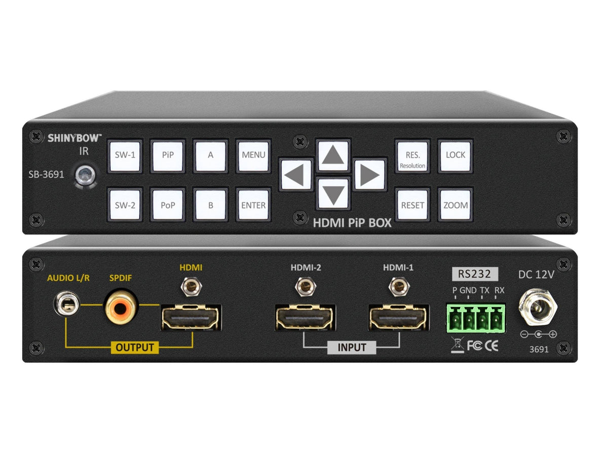 2x1 HDMI PiP/PoP Selector Switch Scaler G300