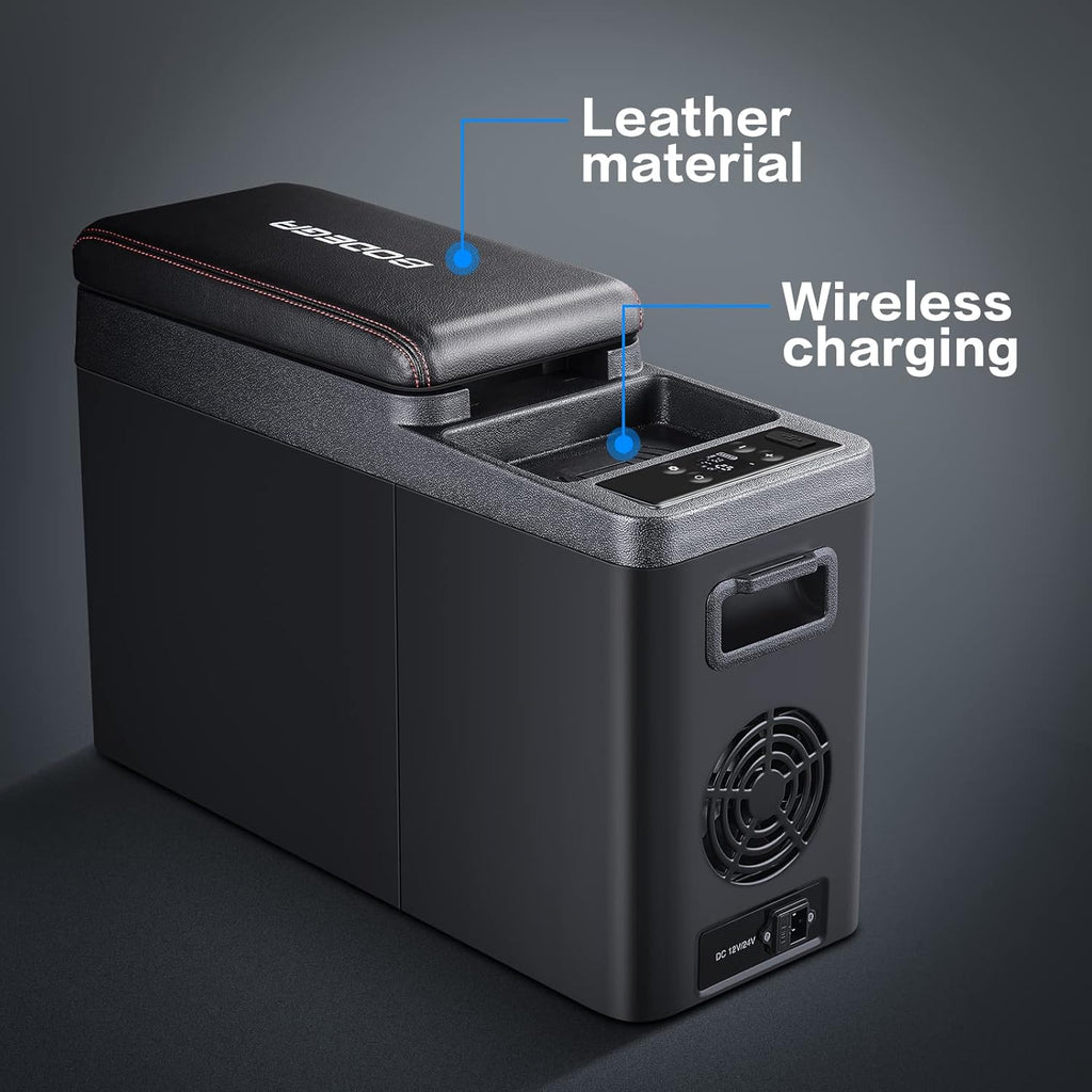 12 Volt Portable Car Refrigerator Freezer, 9 Quart J233046