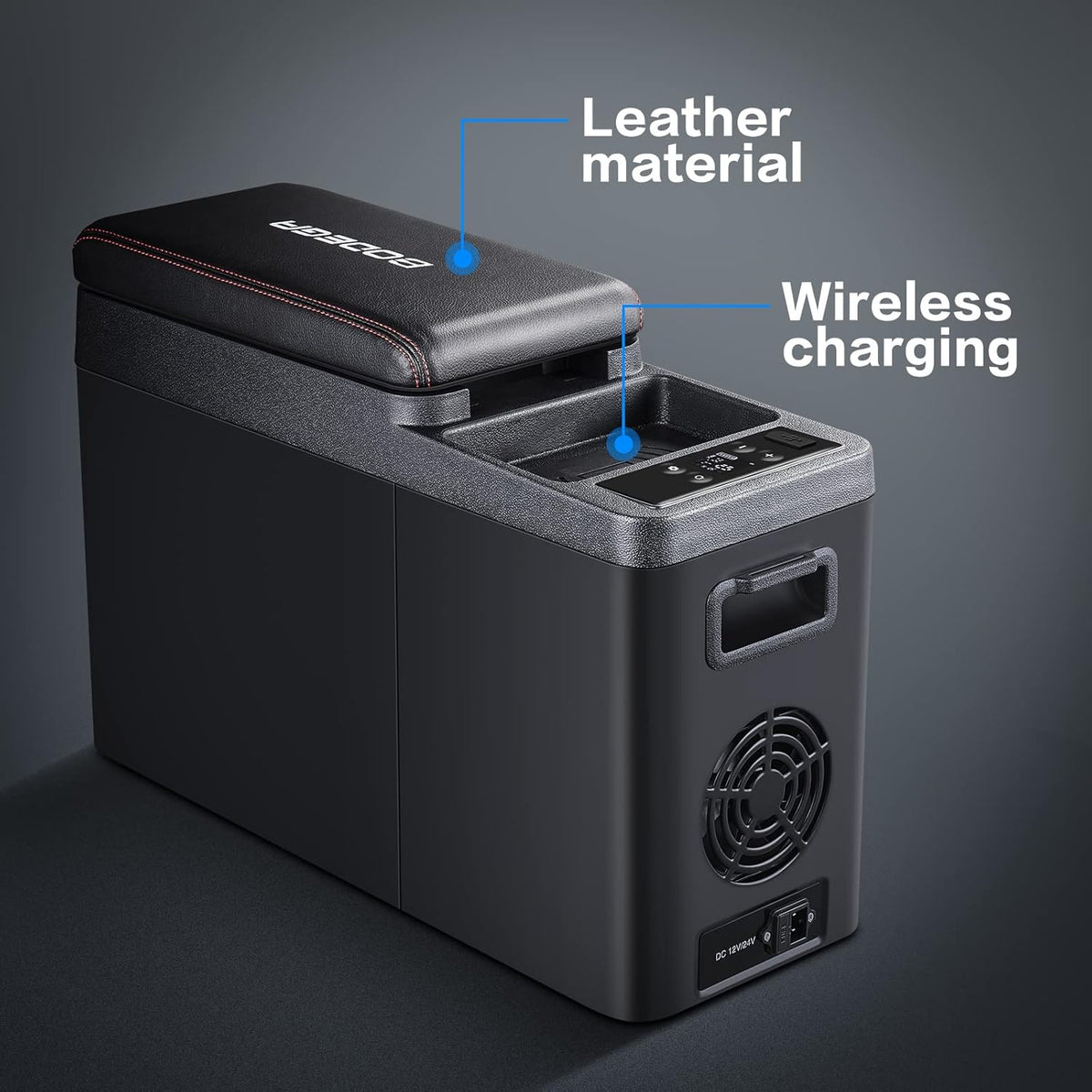 12 Volt Portable Car Refrigerator Freezer, 9 Quart J233046