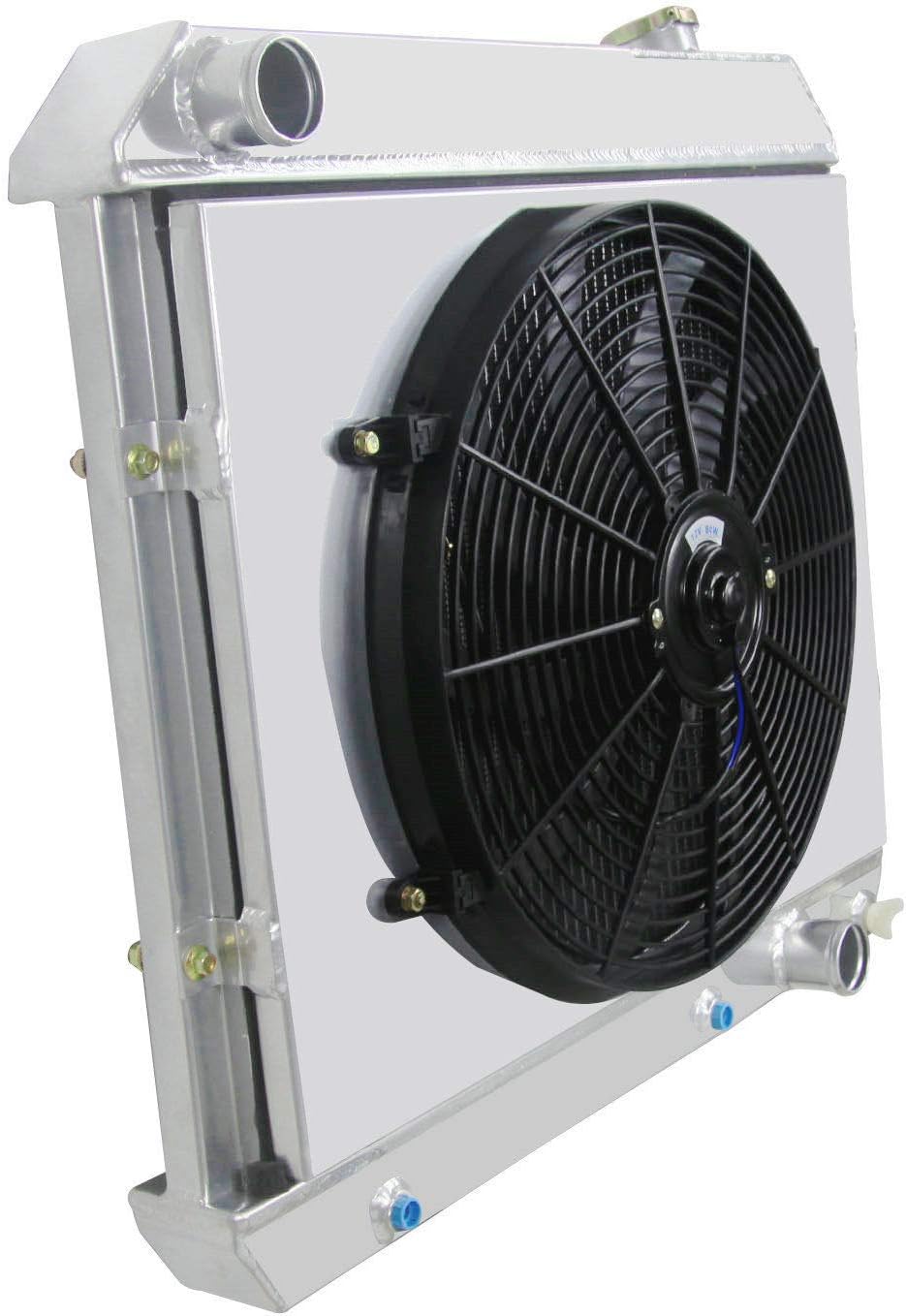 3 Row All Aluminum Radiator with Shroud and 16'' Fan X80748
