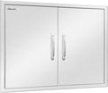 42 W X 21 H Stainless Steel Double Access Door P23992