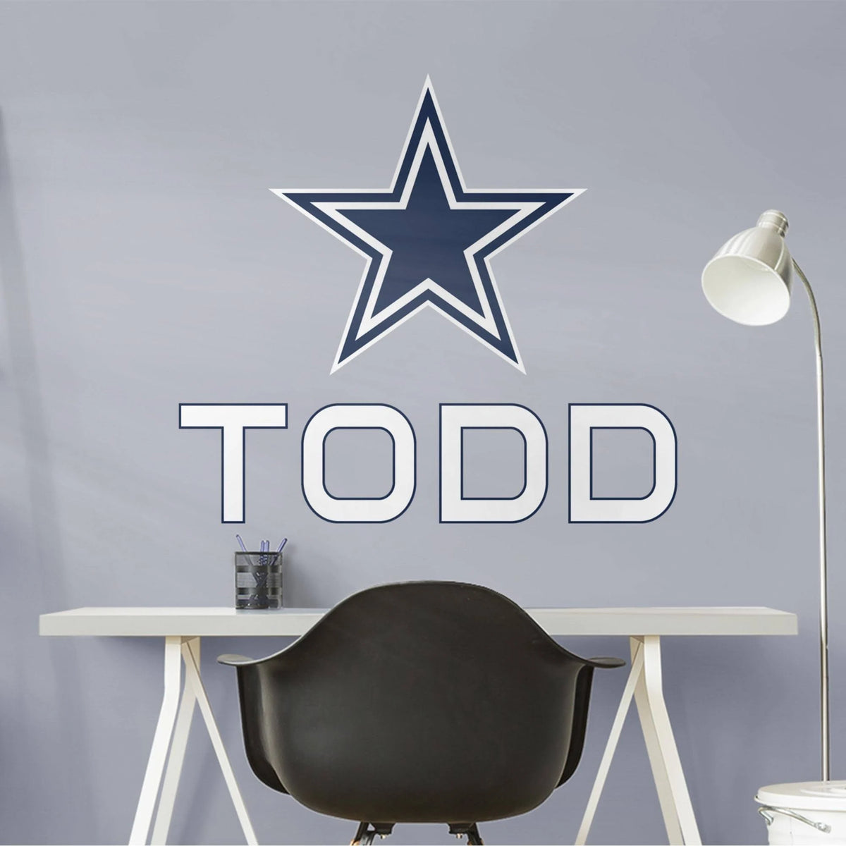 White NFL Wall Decal I76641
