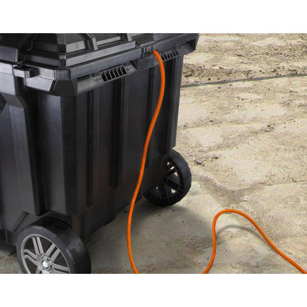 Black Mobile Job Box Utility Cart Z2825