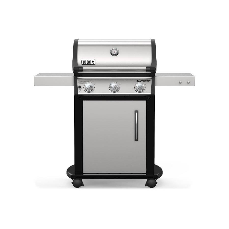 Stainless Steel 3-Burner Liquid Propane Gas Grill T3919