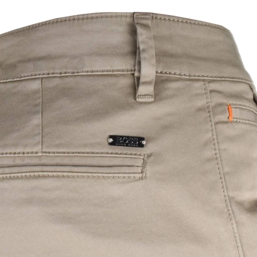 Brown Slim Chinos Y6693