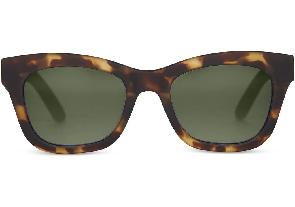 Matte Blonde Tortoise Polarized Sunglasses B70252
