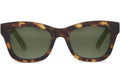 Matte Blonde Tortoise Polarized Sunglasses B70252