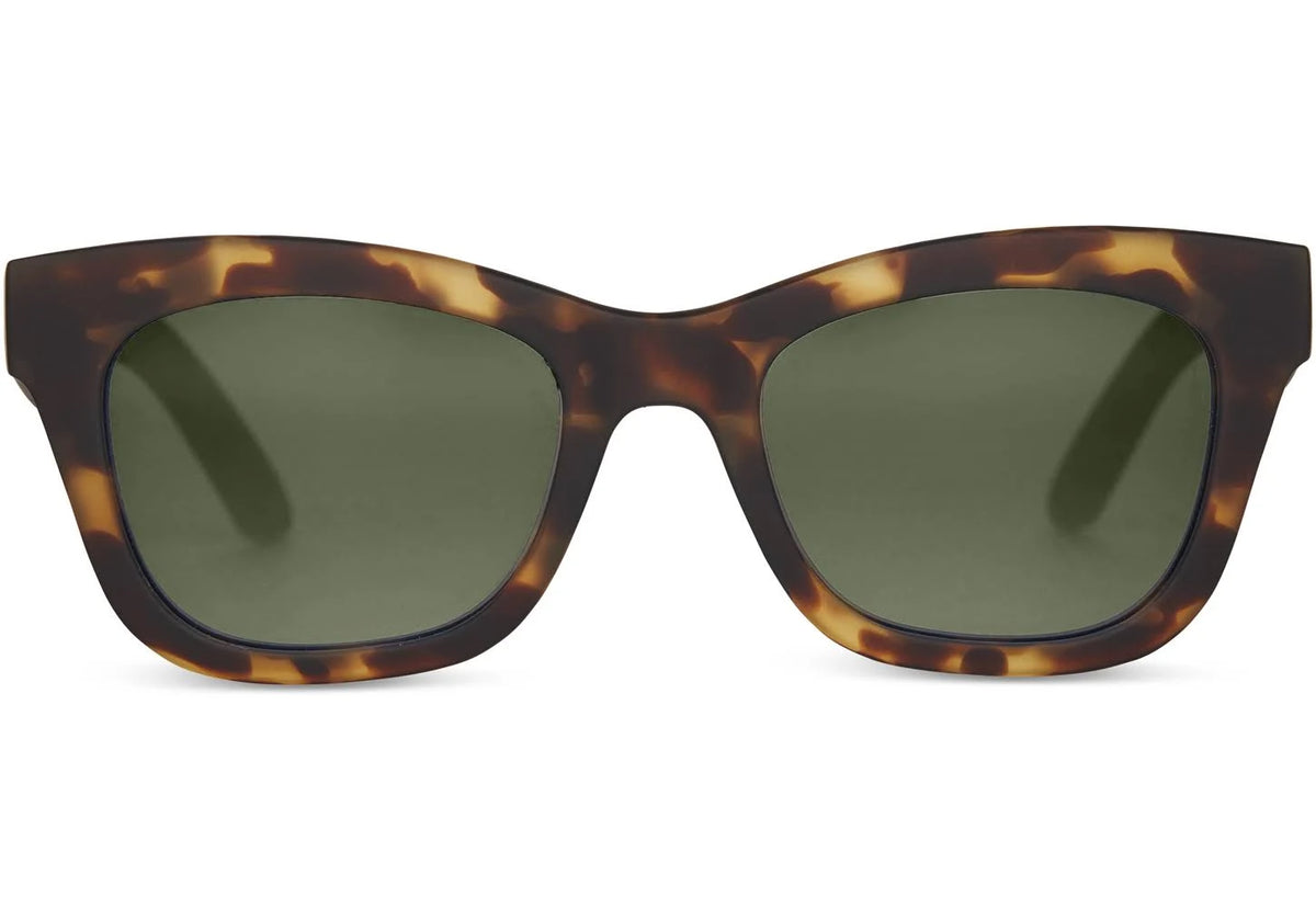 Matte Blonde Tortoise Polarized Sunglasses B70252
