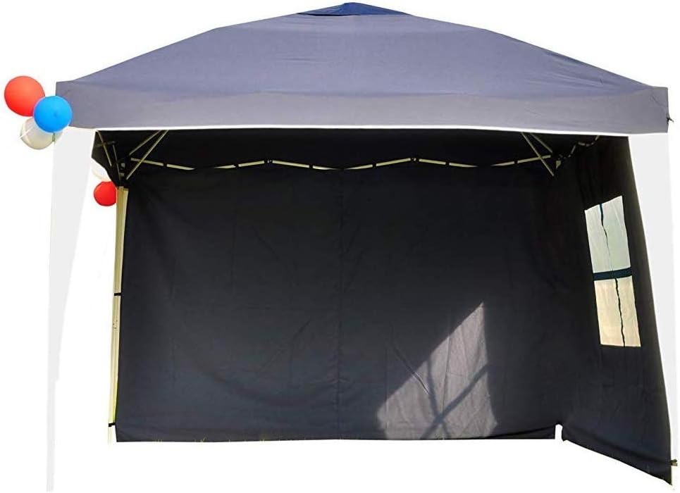 Folding Gazebo 10'x10' with Carry Bag & 2 Sidewalls O109