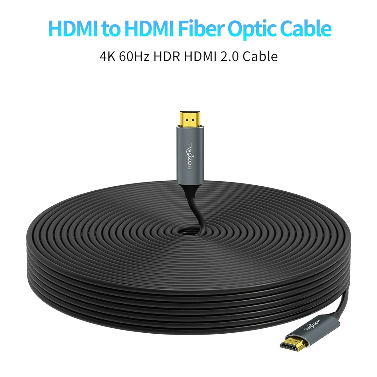 Fiber Optic HDMI Cable 495FT 4K 60Hz 18Gbps B645146