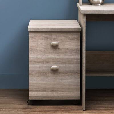 2-Drawer Mobile Vertical Filing Cabinet C497