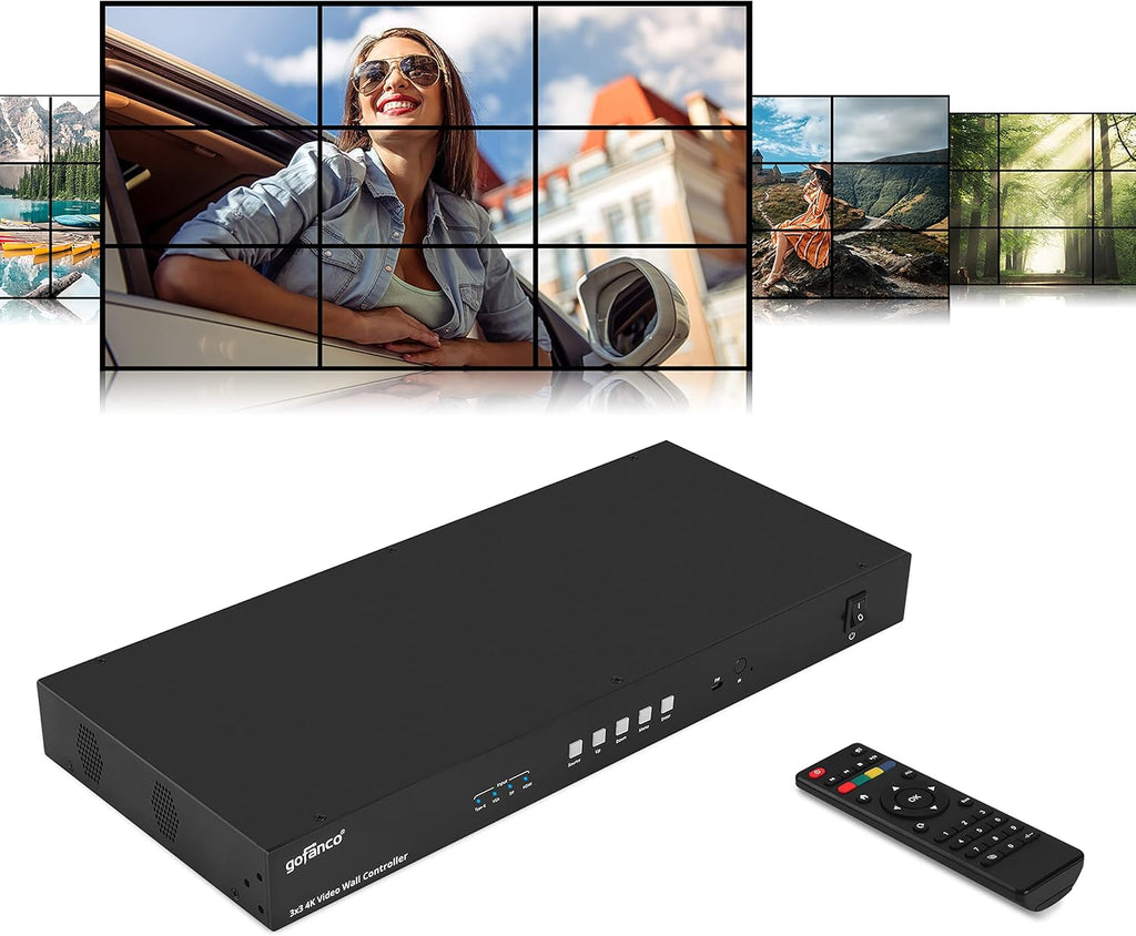 2x2 Video Wall Processor Controller J633