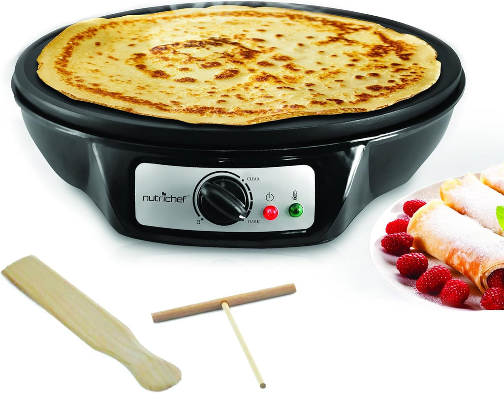 Electric Nonstick 12 Inch Griddle & Crepe Maker I515