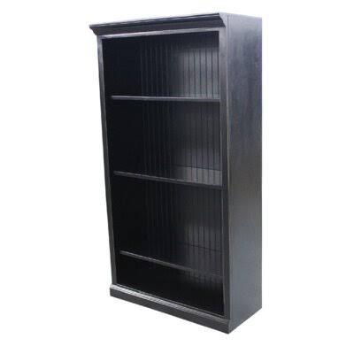 Antique Black 1 Shelf Bookcase K296