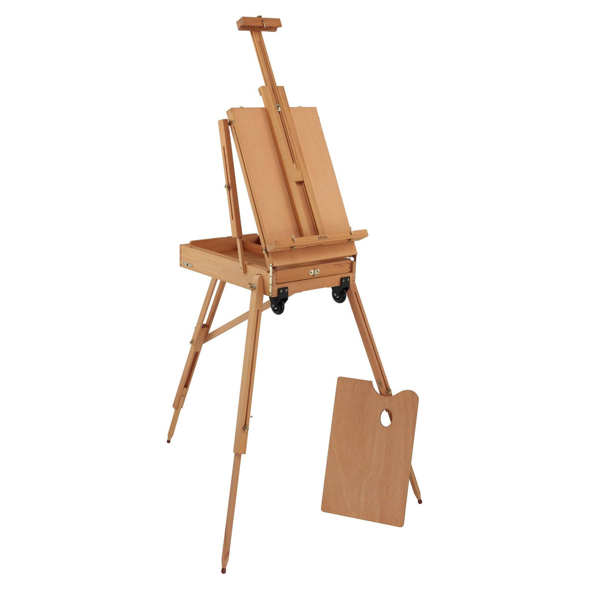 Wooden Art Easel & Sketchbox U6779