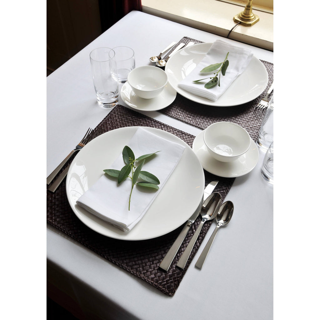 White Bone China Coupe Platter F742