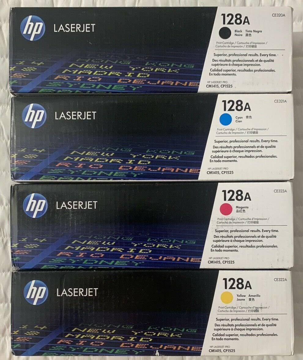 Cyan/Magenta/Yellow LaserJet Toner Cartridges P6254