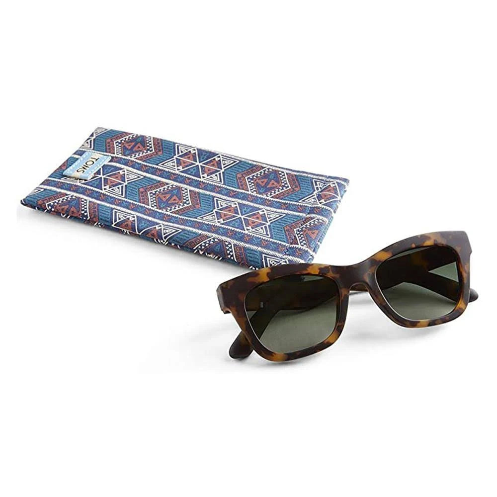 Matte Blonde Tortoise Polarized Sunglasses B70252