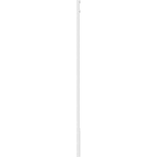 Fluted PVC Pilaster with Decorative Capital & Base (Pair) N2461