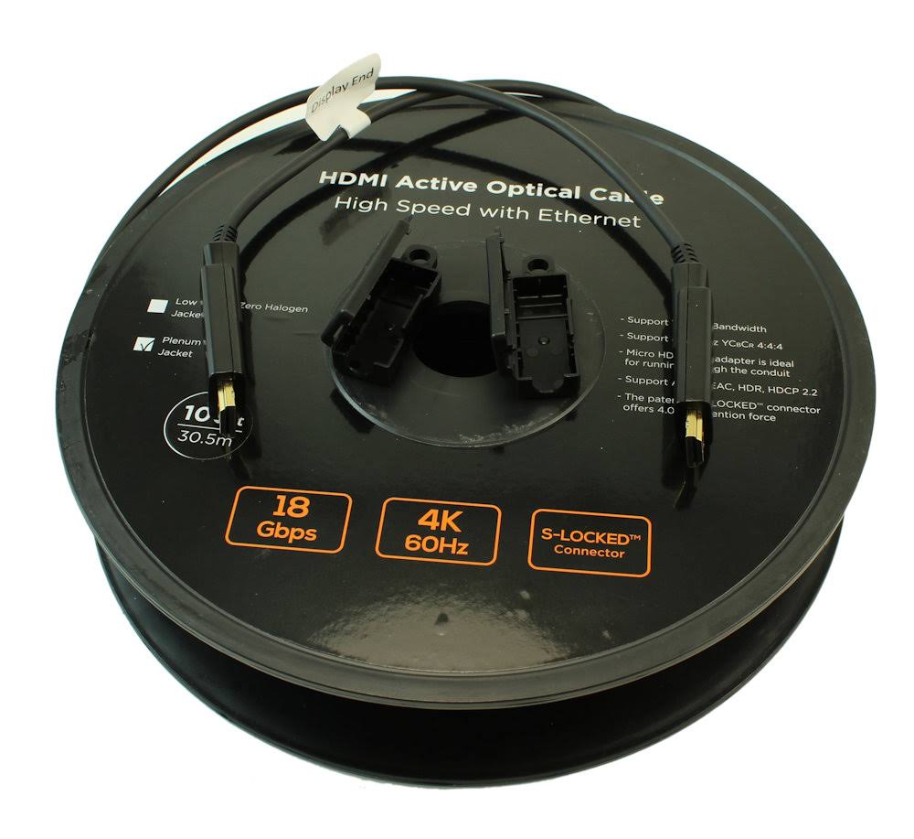 High Speed HDMI Fiber Optic Cable 82 Feet D7112