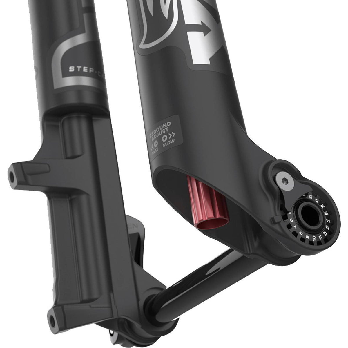 Black 100mm Suspension Fork M7439