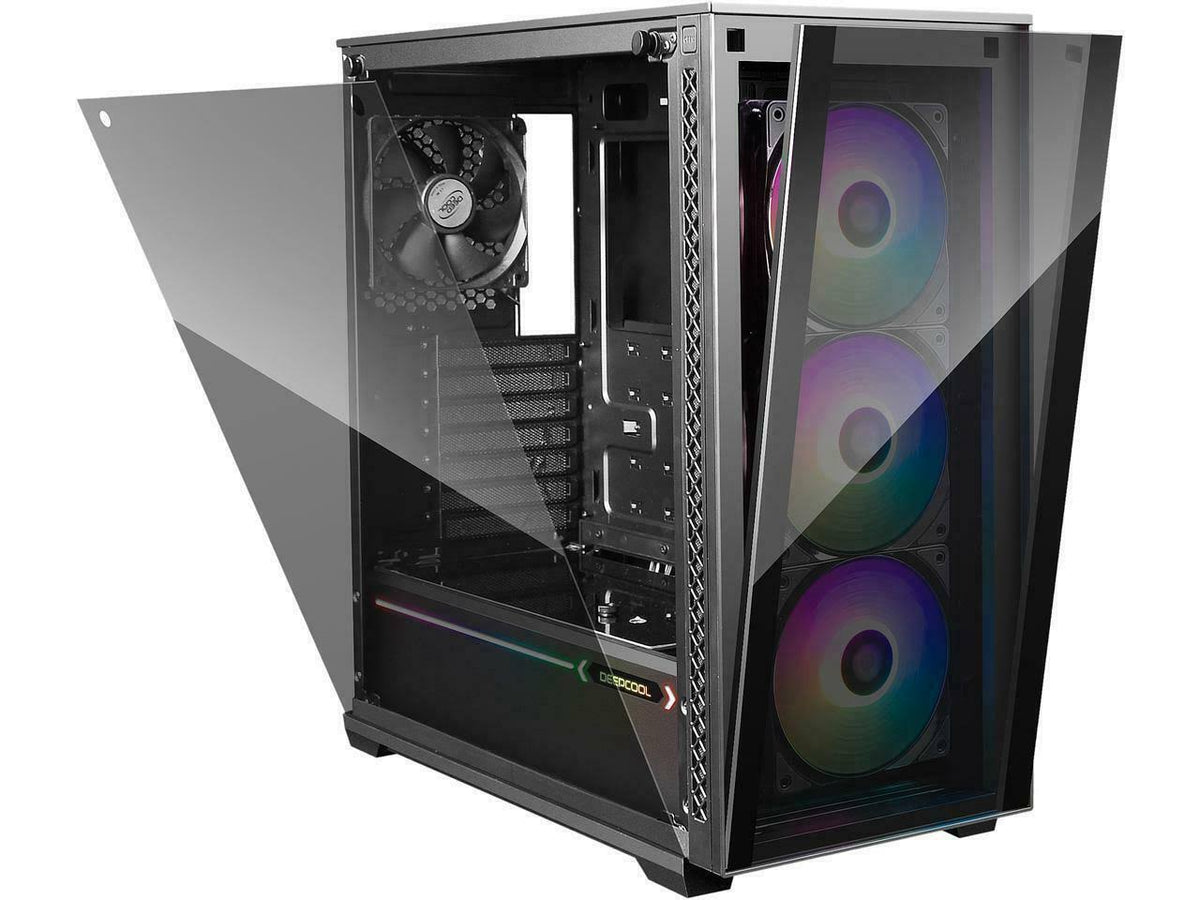 Black Mid-Tower Case K2894