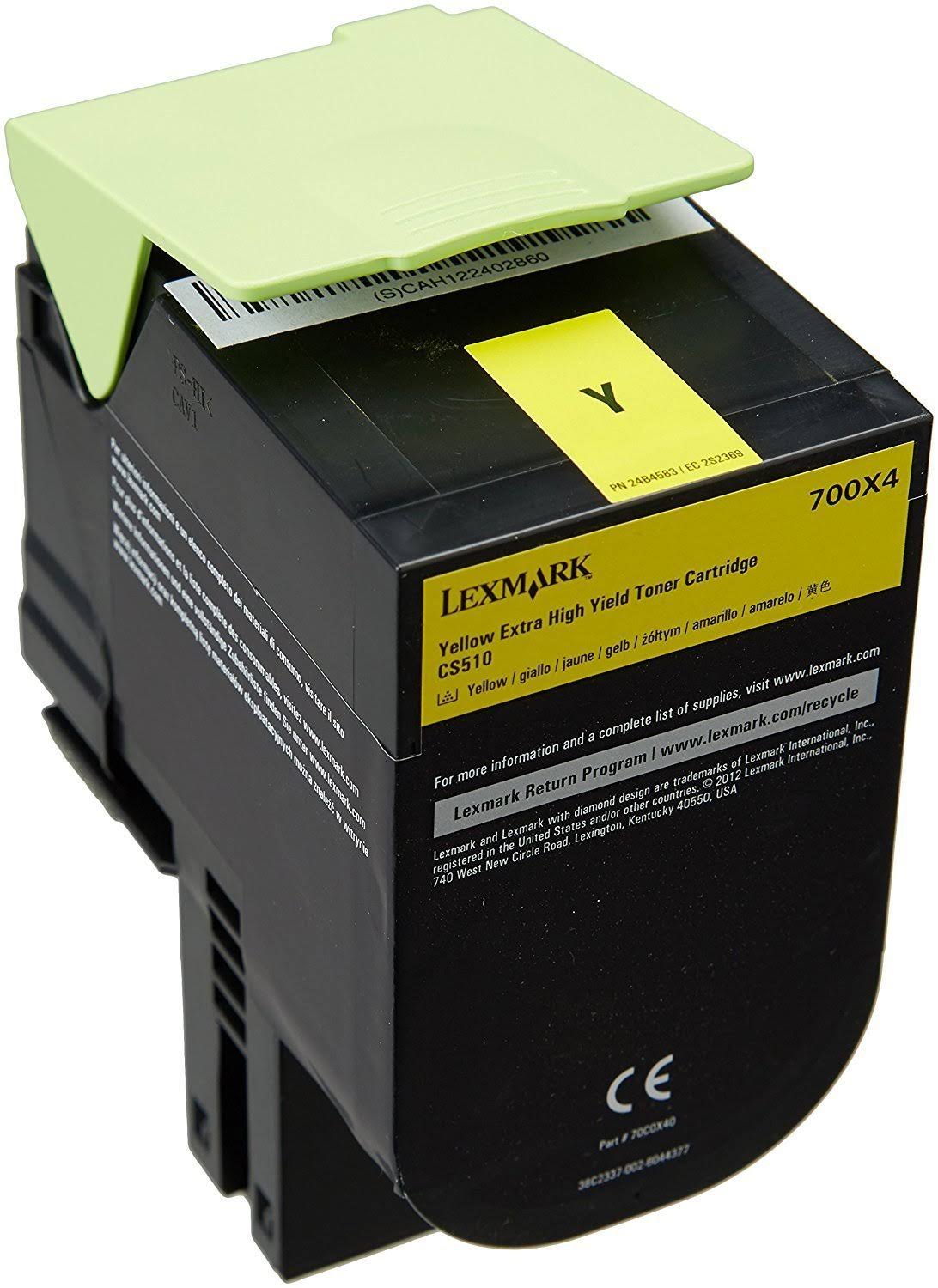 Yellow Extra High-Yield Toner Cartridge D40771