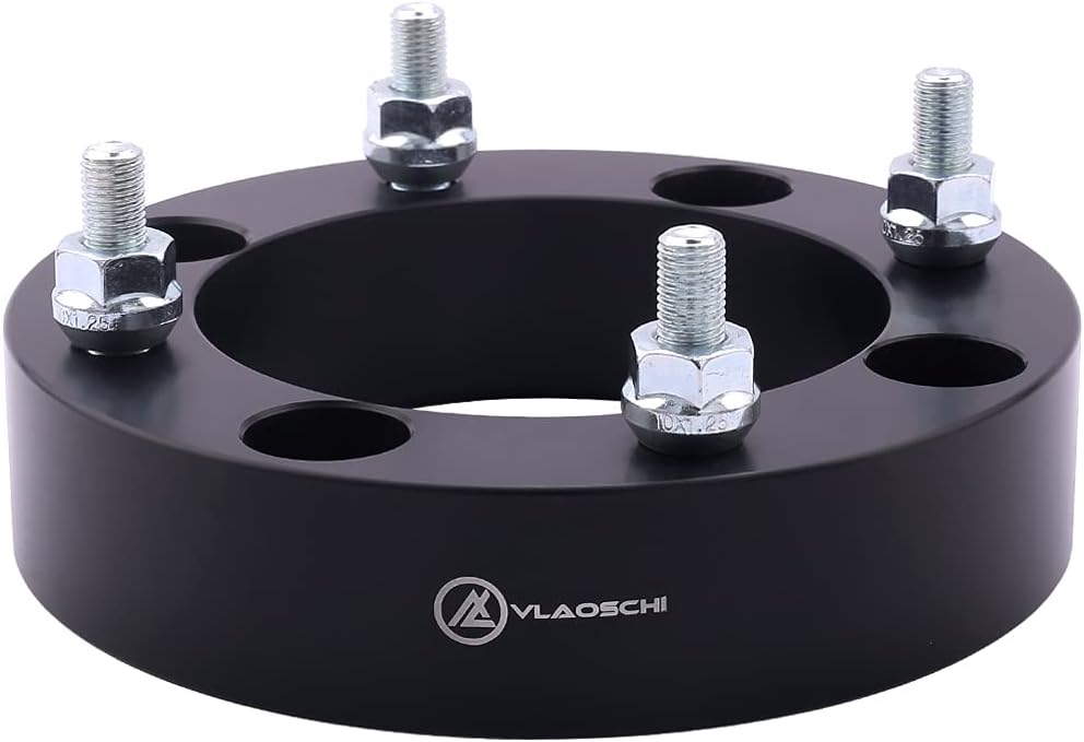 Black Forged 4x137 to 4x156 ATV Wheel Adapters 1.5 Inch Pack of 4 K32534