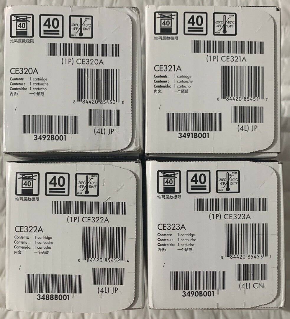 Cyan/Magenta/Yellow LaserJet Toner Cartridges P6254