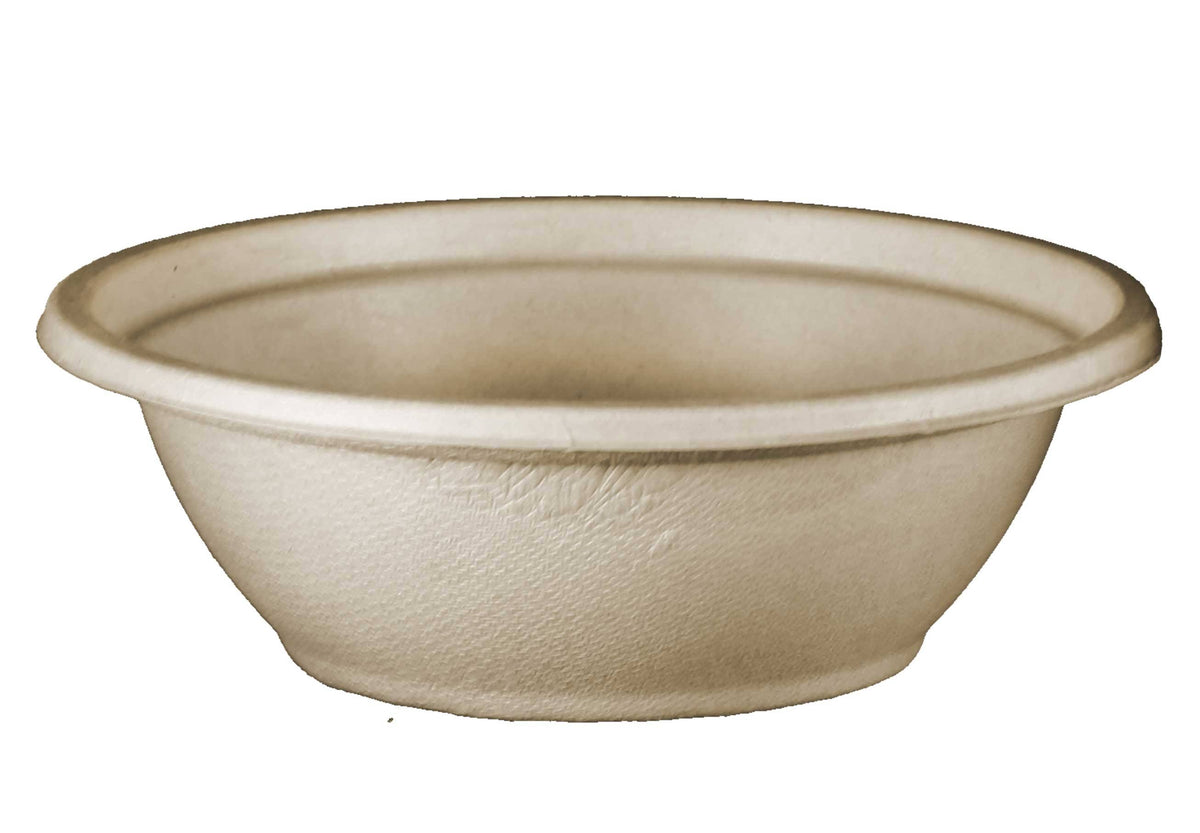 24 oz Plant Fiber Unbleached Bowl F95216