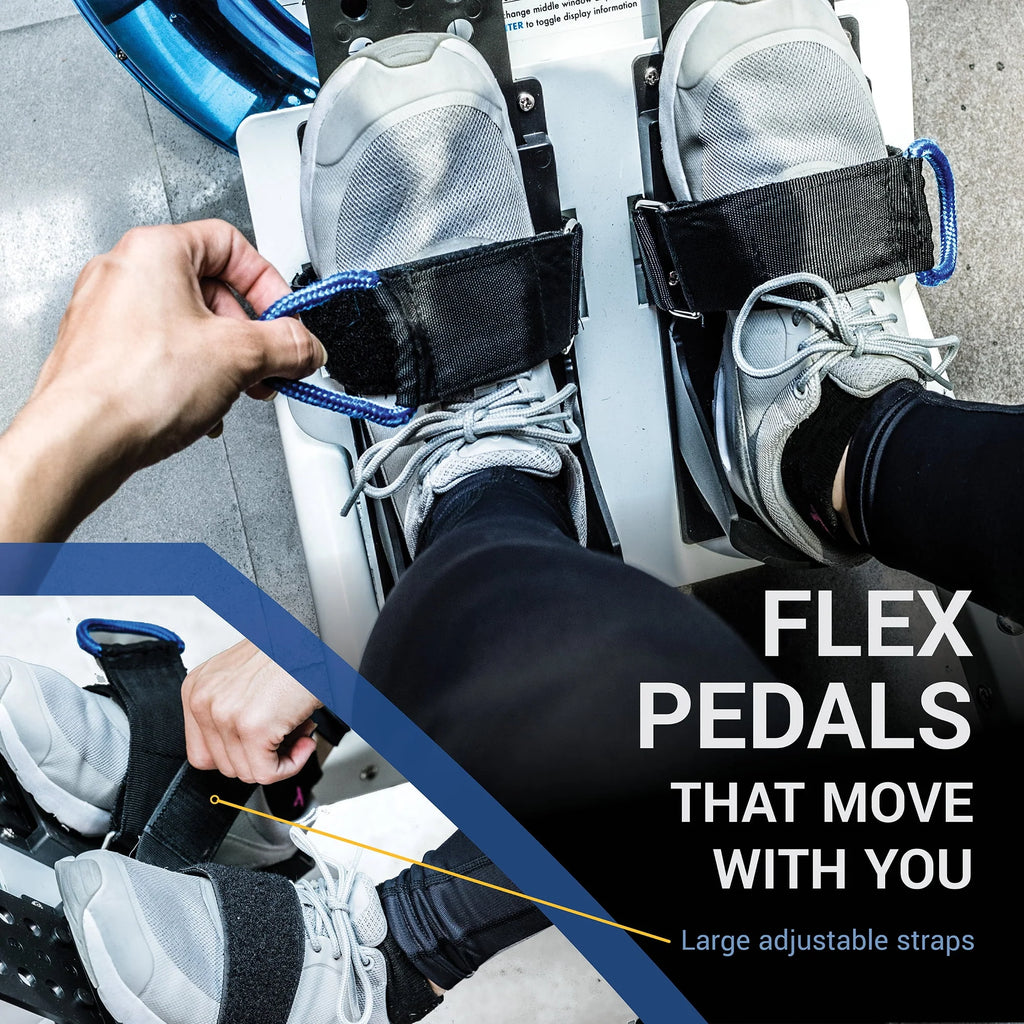 Water Rowing Machine with 6 Resistance Levels and LCD Display Z760