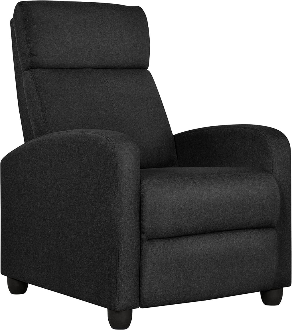 Fabric Recliner Chair Black G717
