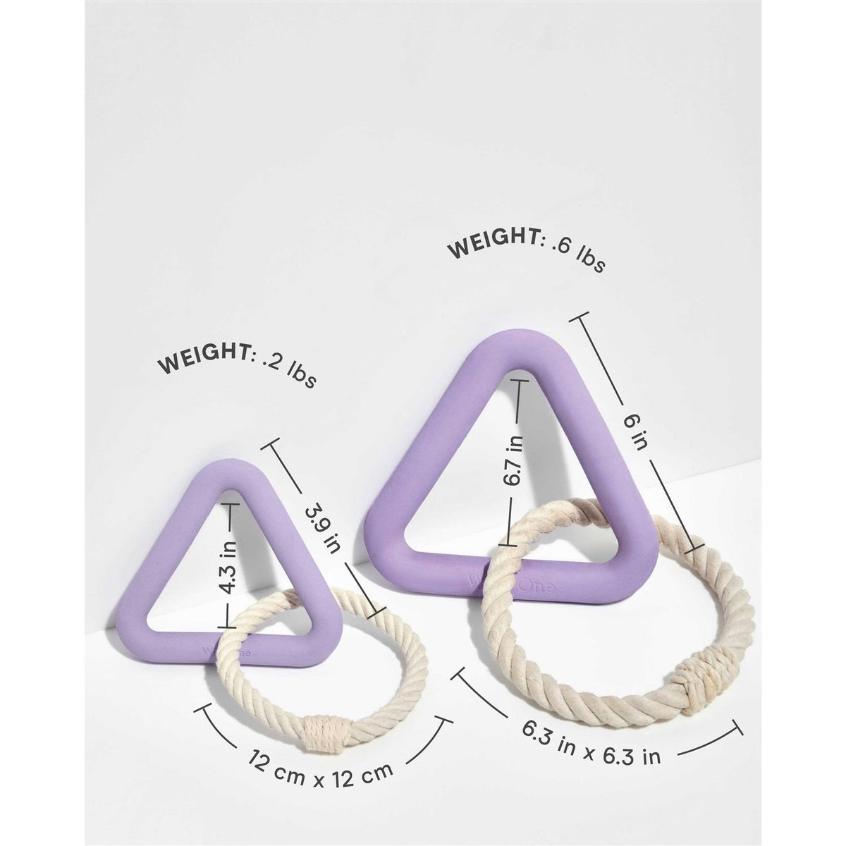 Triangle Tug Dog Toy X17930