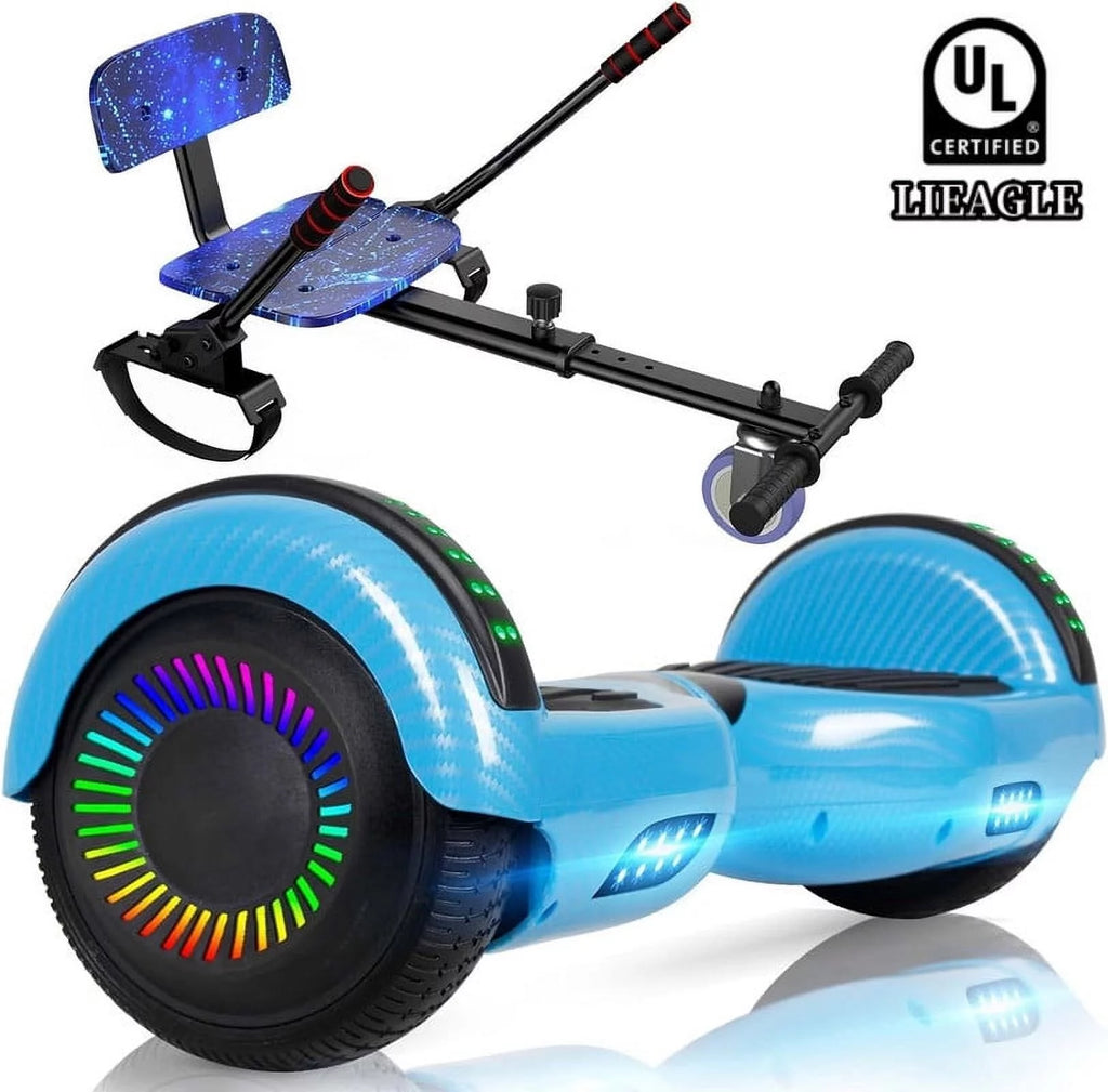 6.5 inch Self Balancing Hoverboard with Seat Attachment B871