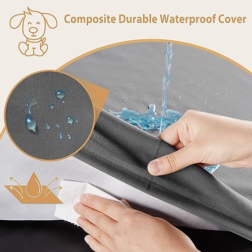 Waterproof Orthopedic Dog Bed with Removable Washable Cover U7683