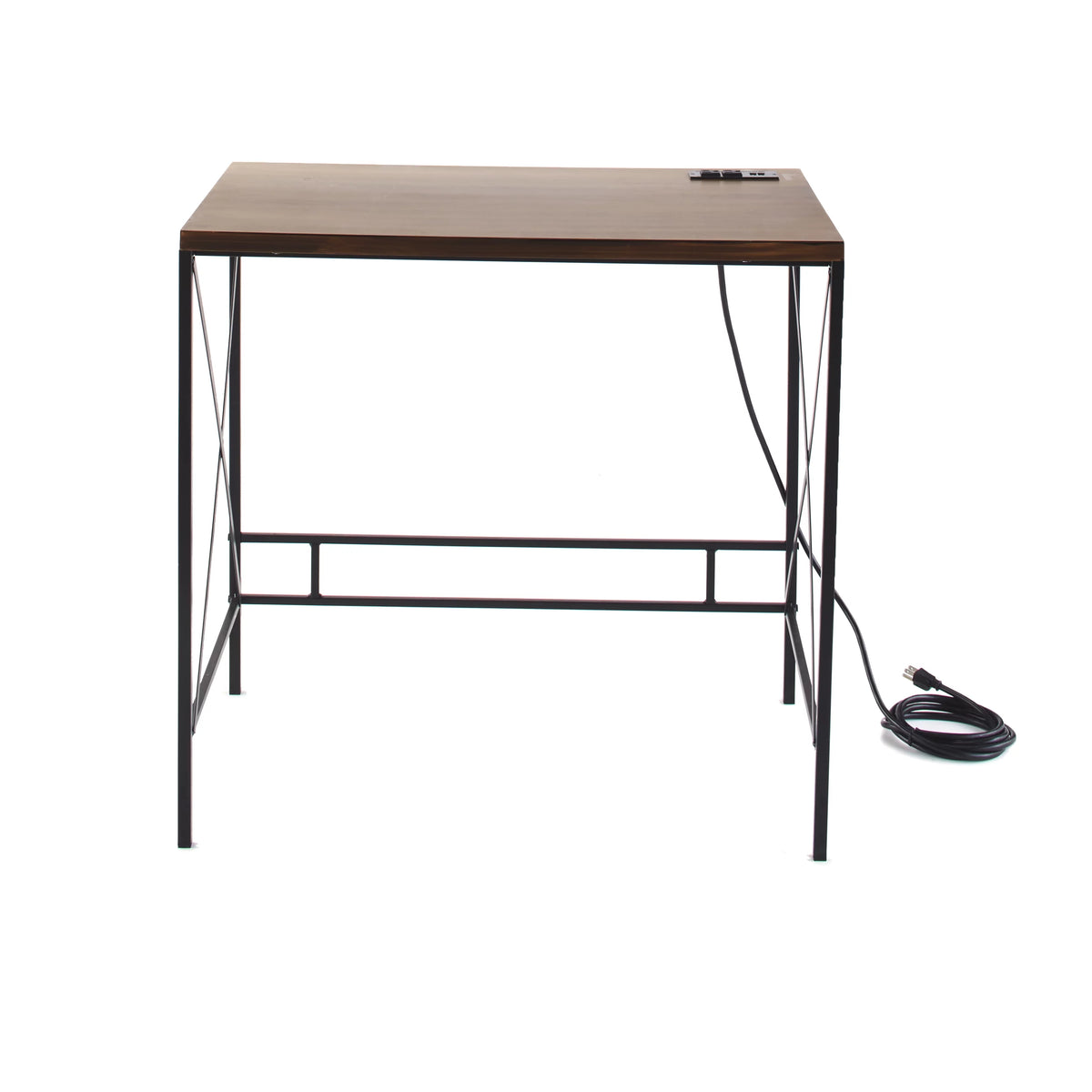 Powered Office Desk with Outlet & USB Port K579862