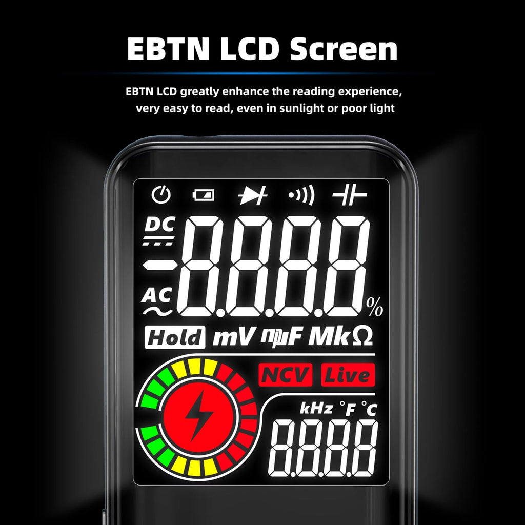 9999 Counts Digital Multimeter J259