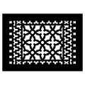 8-in x 12-in Cast Iron Floor Register in Black P5098