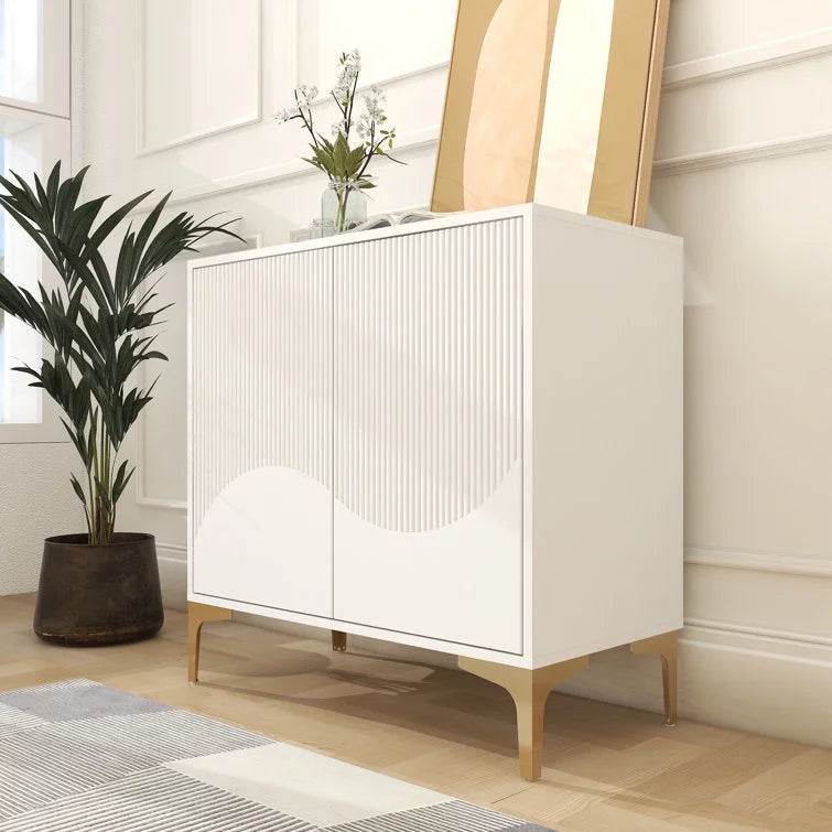 Contemporary Entryway Storage Cabinet with Shelves U80423