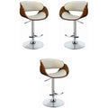 Adjustable Bar Stool Set of 3 L342494