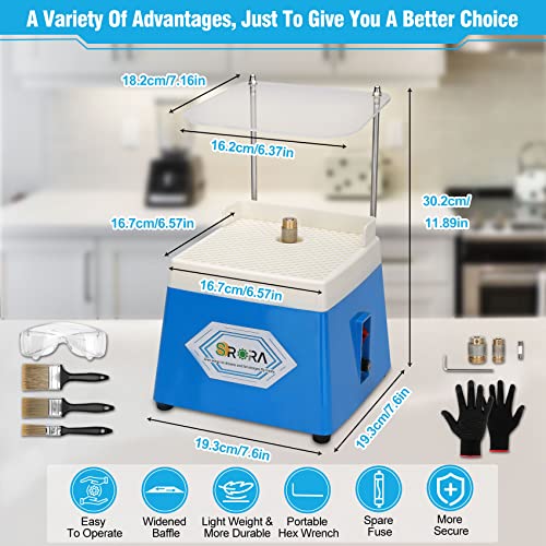 110V 65W Portable Stained Glass Grinder Kit with Diamond Grinder Bit M278