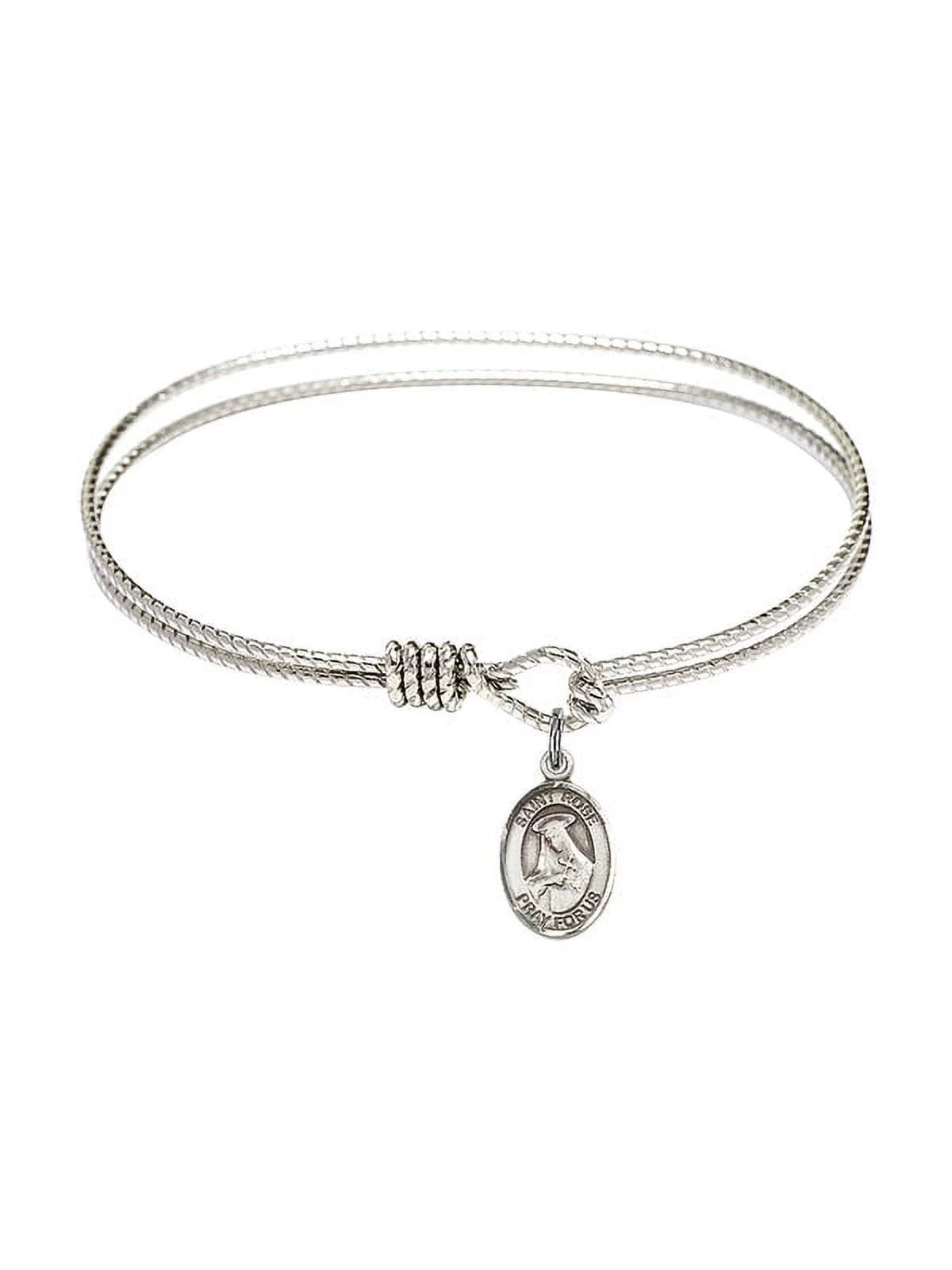 Oval Eye Hook Bangle Bracelet B688