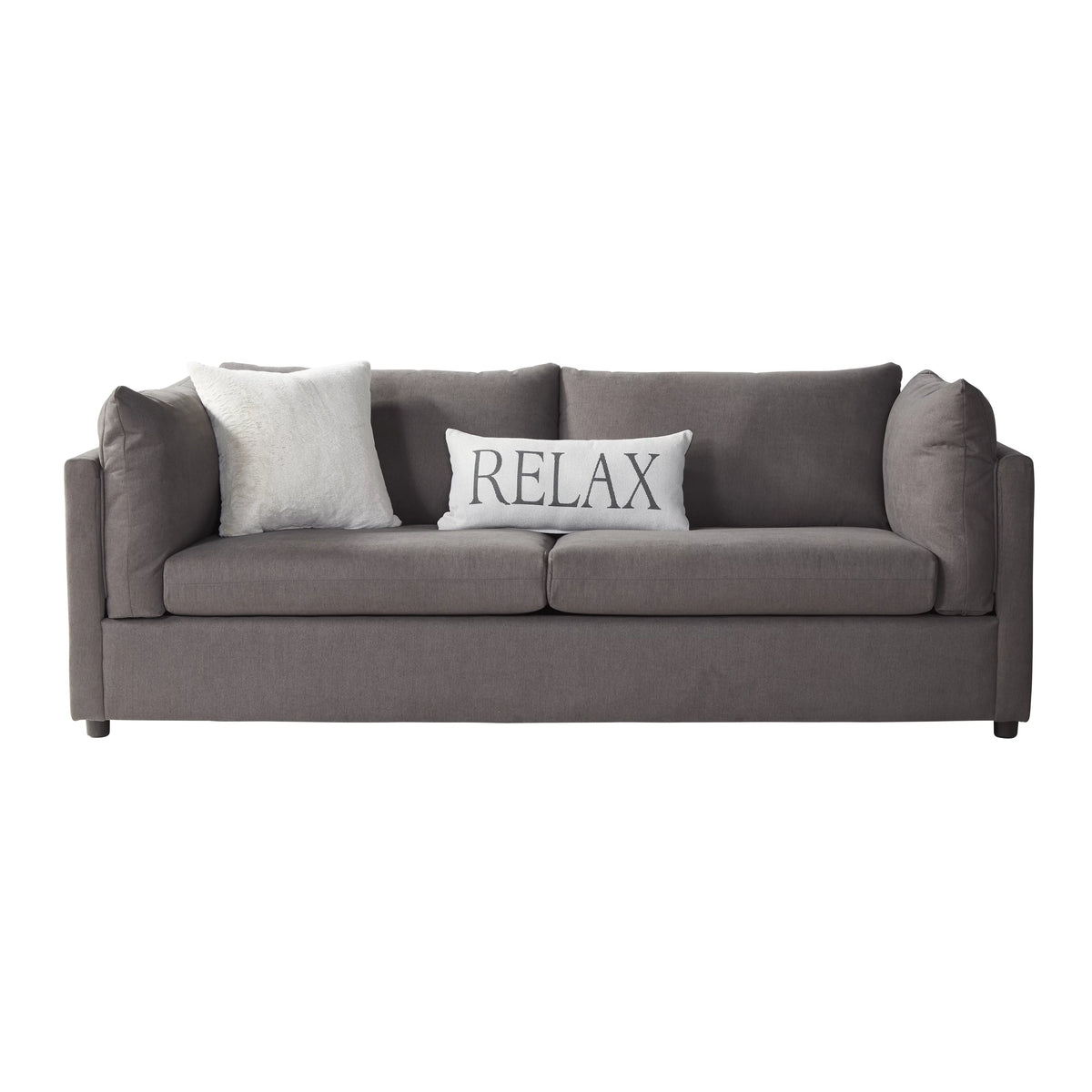 Carbon Gray 3-Piece Sofa and Cuddler Chair Set L8531