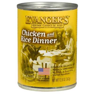 Chicken & Rice Canned Dog Food, 13.2-oz, Case of 12 H543865