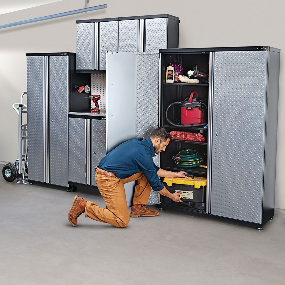 30 In. x 72 In. Garage Cabinet B245
